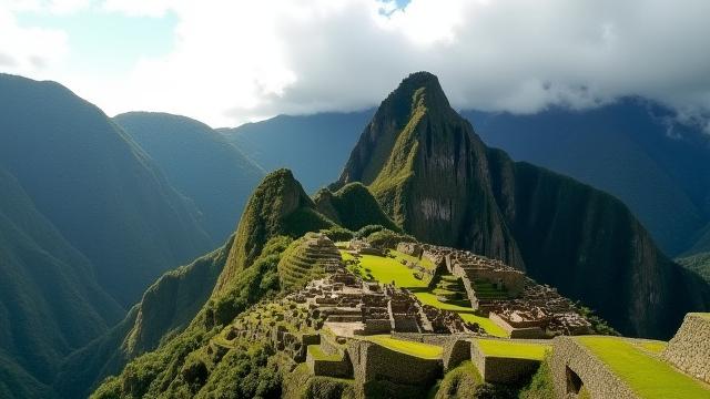 Machu Picchu i Peru, Sydamerika